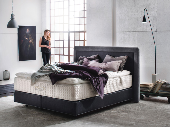Individuelle Boxspringbetten von DeRoyce