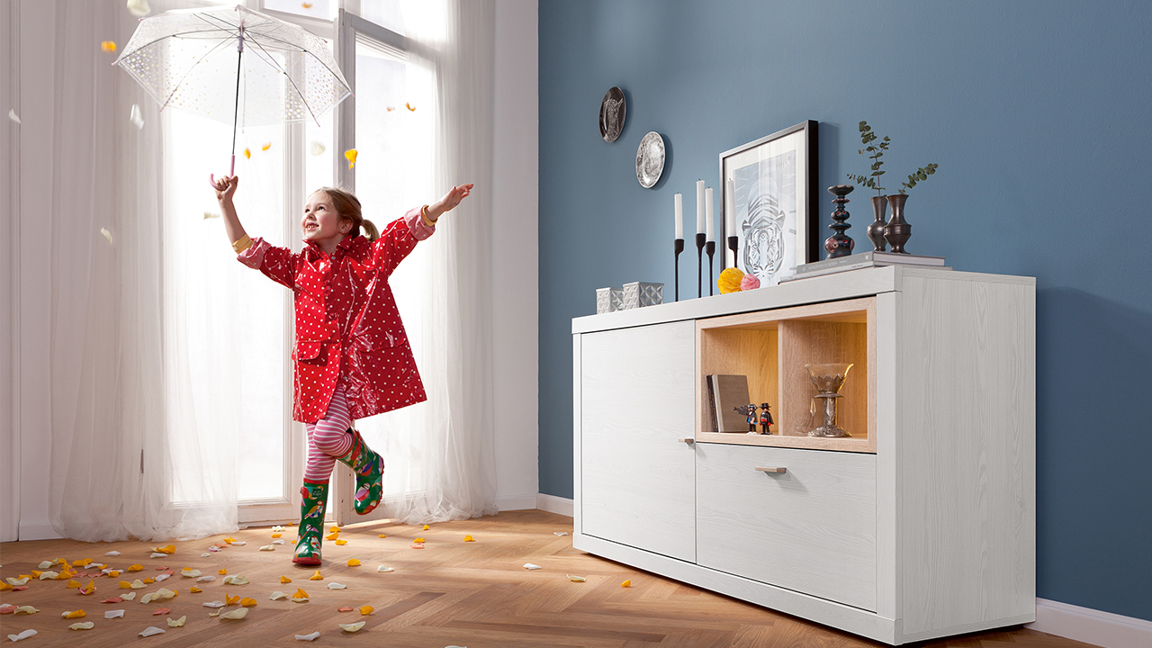 Sideboards und Highboards als stilvollen Blickfang einsetzen