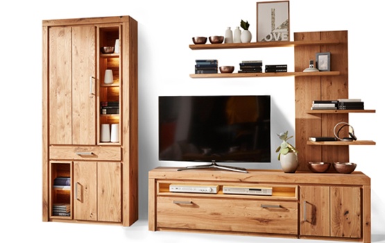 Wohnwand Holz
