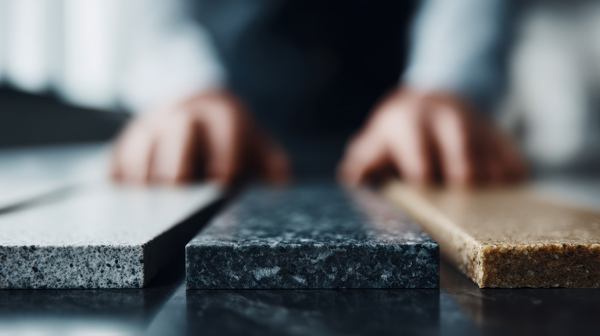 stein-arbeitsplatte